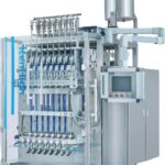 Multilane back side seal & round corner liquid/paste Packing Machine